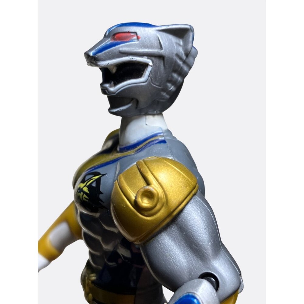 2001 Bandai Power Ranger Wild Force Lone Wolf Action Figure - Picture 9 of 11